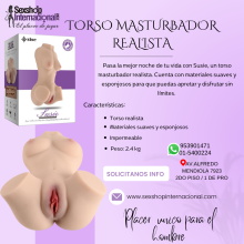 SUSIE TORSO MASTURBADOR REALISTA